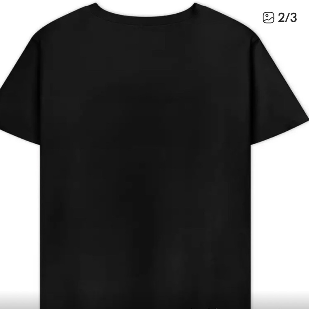Starry Night Cat T-Shirt Black Sz 2X - Picture 3 of 4